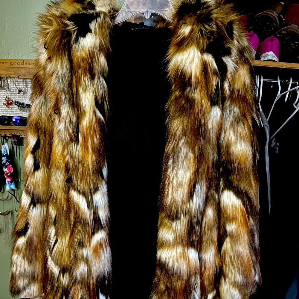 Spirithoods Rare Brown Rabbit Coat Small